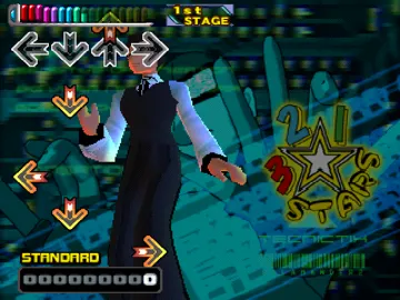 Dancing Stage Fusion (EU) screen shot game playing